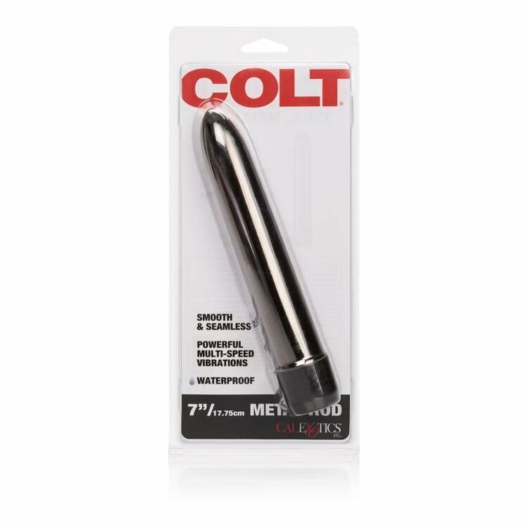 Colt Metallic Man Male Vibe Vibrator Vaginal Anal P-spot Prostate Massager Plug