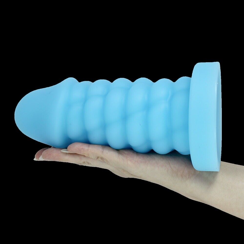 Huge Extra Large XL Realistic Liquid Silicone G-spot Anal Dildo Dong Butt Plug