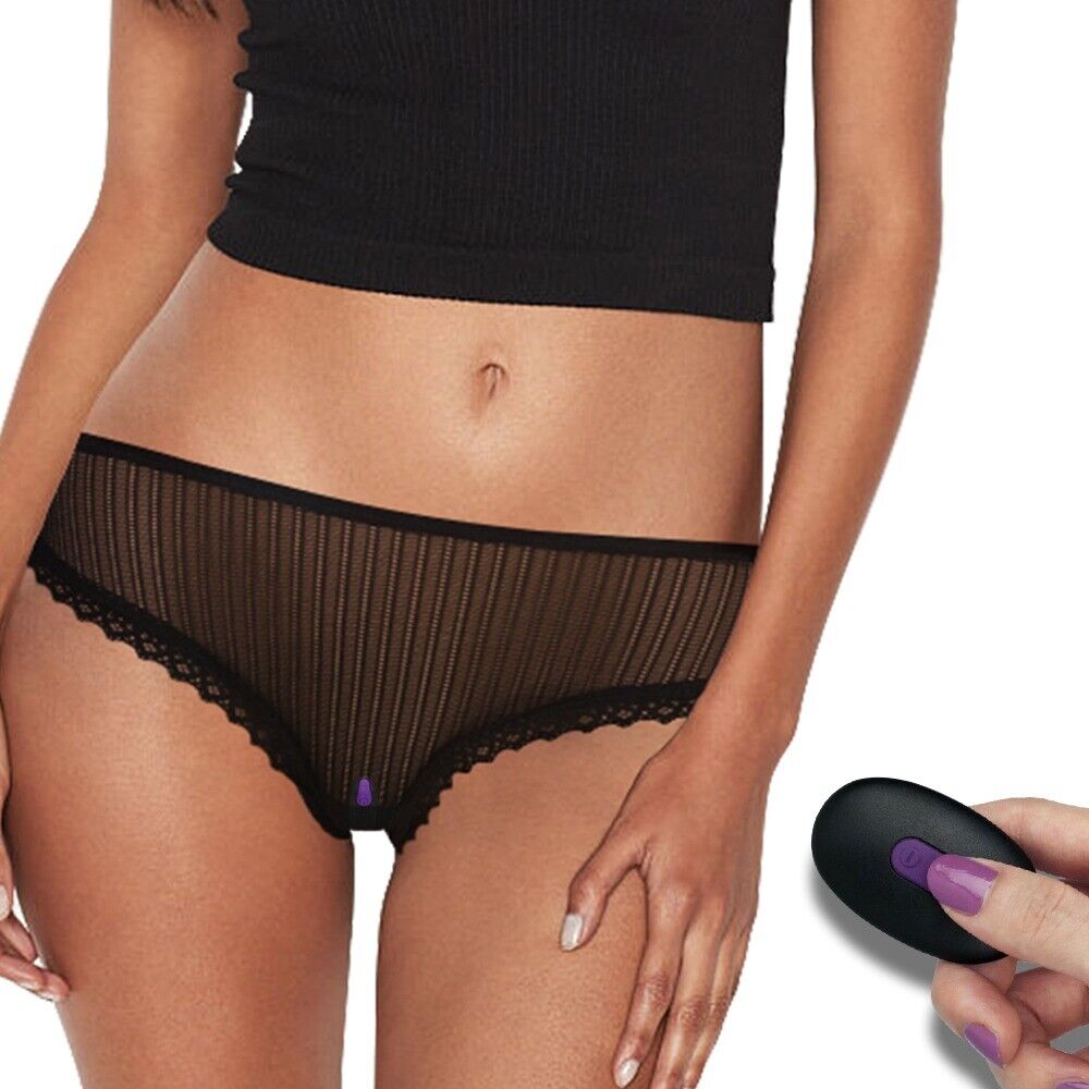 Rechargeable Wireless Remote Control Vibrating Lace Panties Sex-toys for Couples