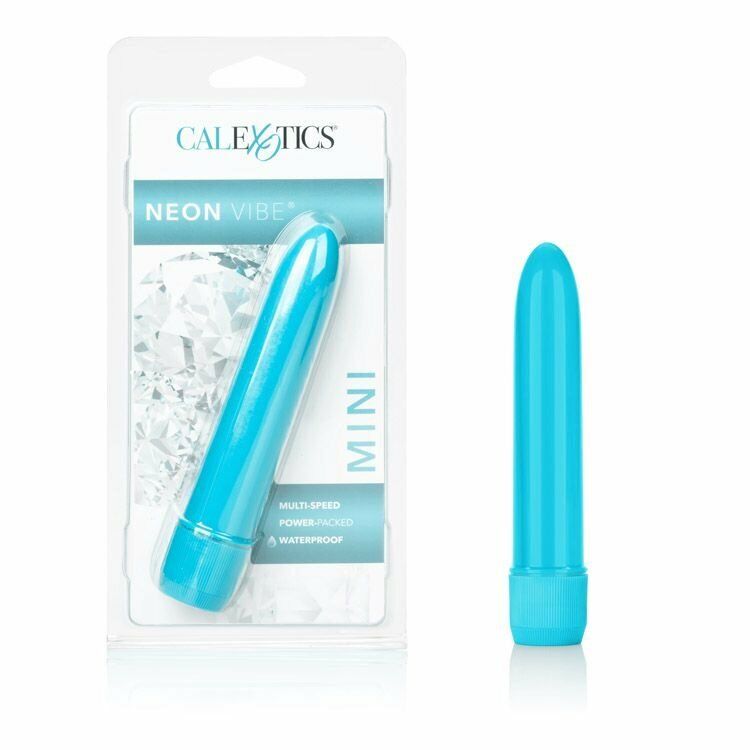 4.5" Mini Neon Vibe Discreet Pocket Vibrator Beginner Clit Anal G-spot Sex Toy