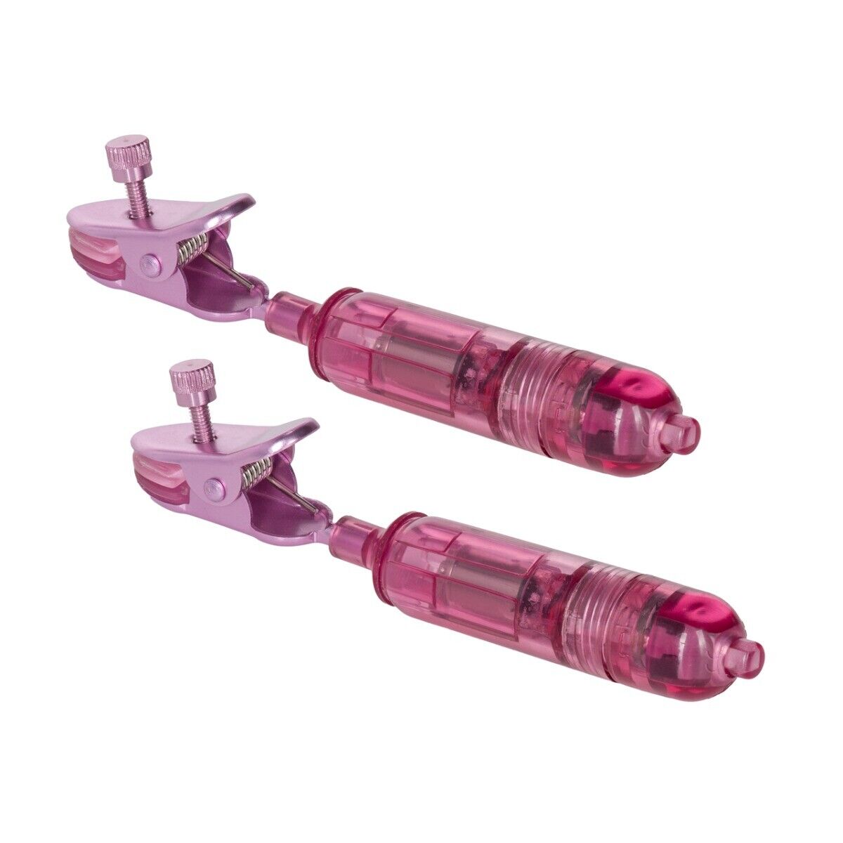 Nipple Play One Touch Micro Vibro Vibrating Nipple Clamps Vibe Sm Bondage Gear