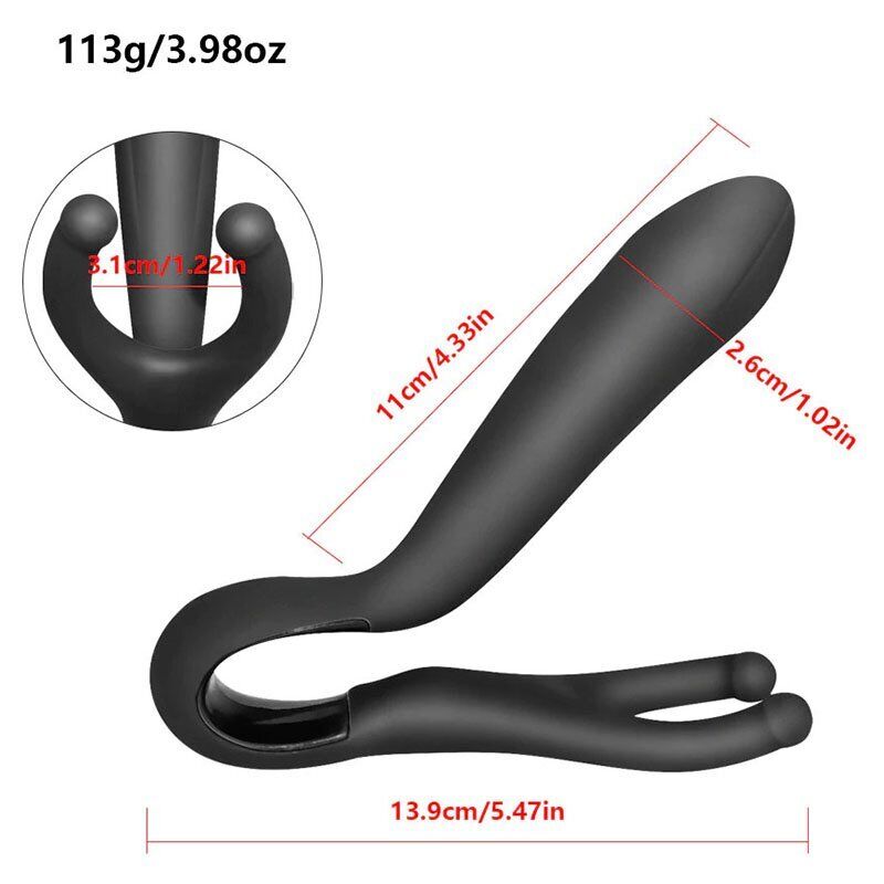 Wireless Remote Control Come Hither Vibrating Prostate Massager Anal Vibe Plug