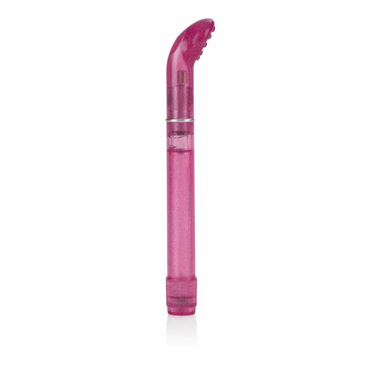 Waterproof Slim Slender G-pot Clitoral Vibrator w/ Orgasm Dots Sex Toy Vibe