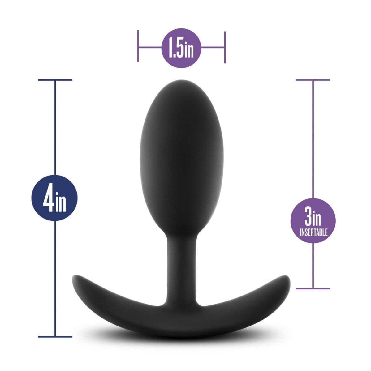 Silicone Wearable Hollow Anal Butt Plug Beads with Motion Activated Stimulation