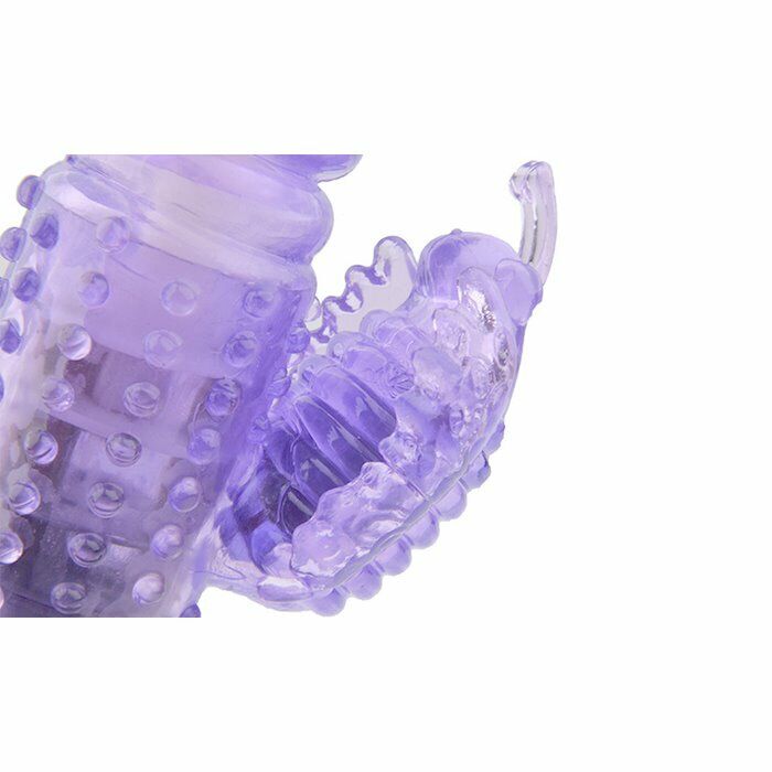 Thrusting Slim Slender Butterfly Clit G-spot Rabbit Vibrator Sex-toys for Women