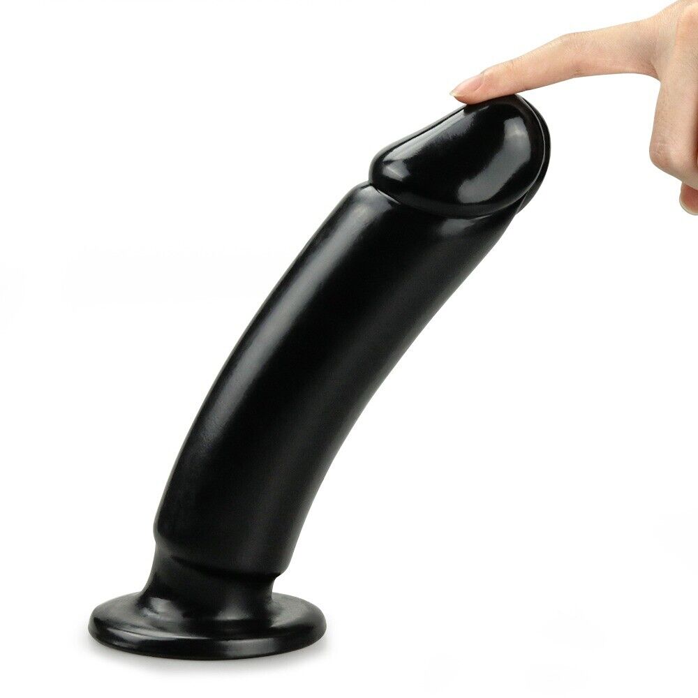 9" Flexible XL Extra Large Realistic Anal Butt Plug Dildo With Suction Cup