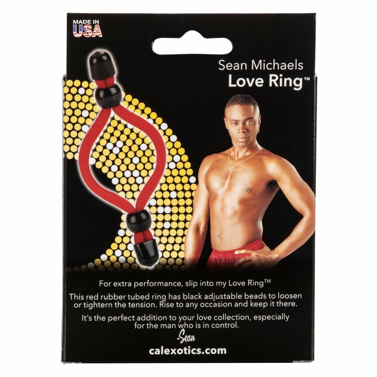 Sean Michaels Love Ring Erection Keeper Cock Ring Male Penis Enhancer Prolong