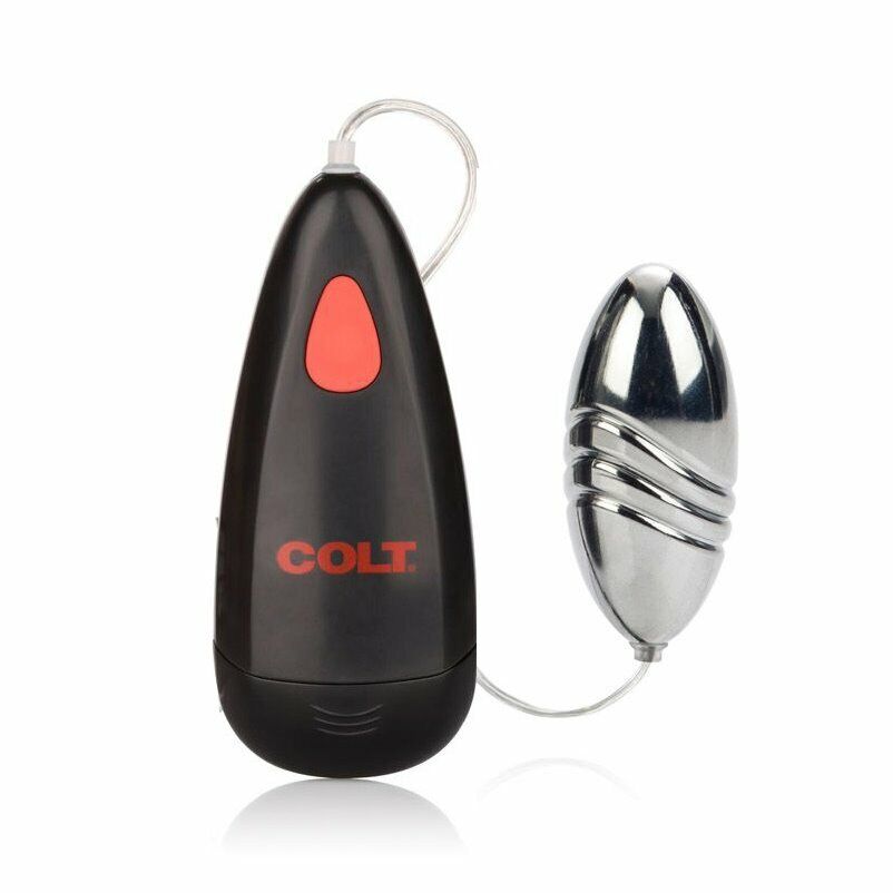 Colt Waterproof Silver Turbo Bullet Egg Vibe Vibrator Sex-toys for Women