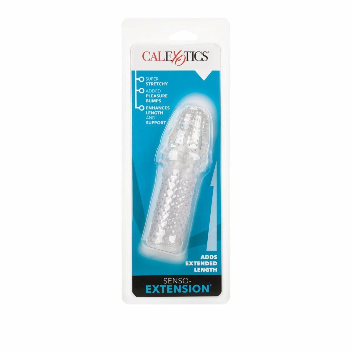 Add 2" Penis Length Cock Sleeve Extender Extension Orgasm Sleeve Enhancer Sheath