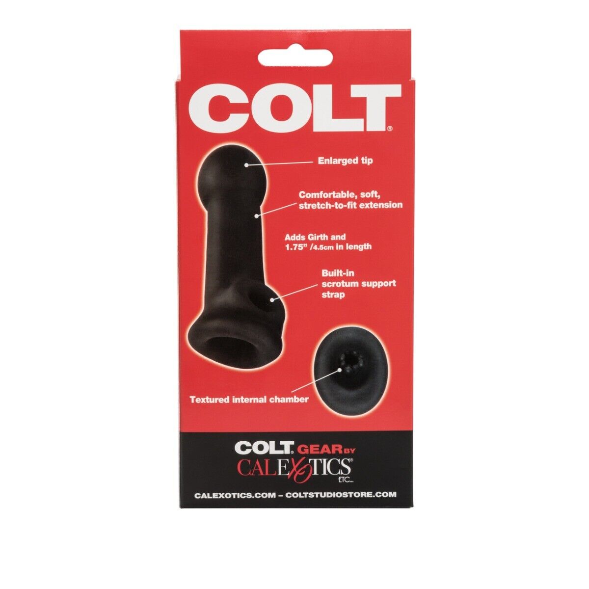 Colt Slugger Cock Penis Extension Extender Sleeve Girth Enhancer Enlarger