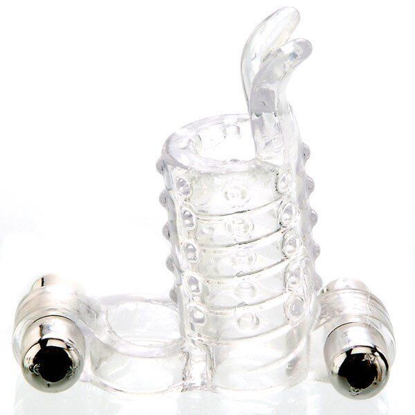 Endless Desires Couples Enhancer Vibrating Cock Ring Penis Girth Enlarger Sleeve