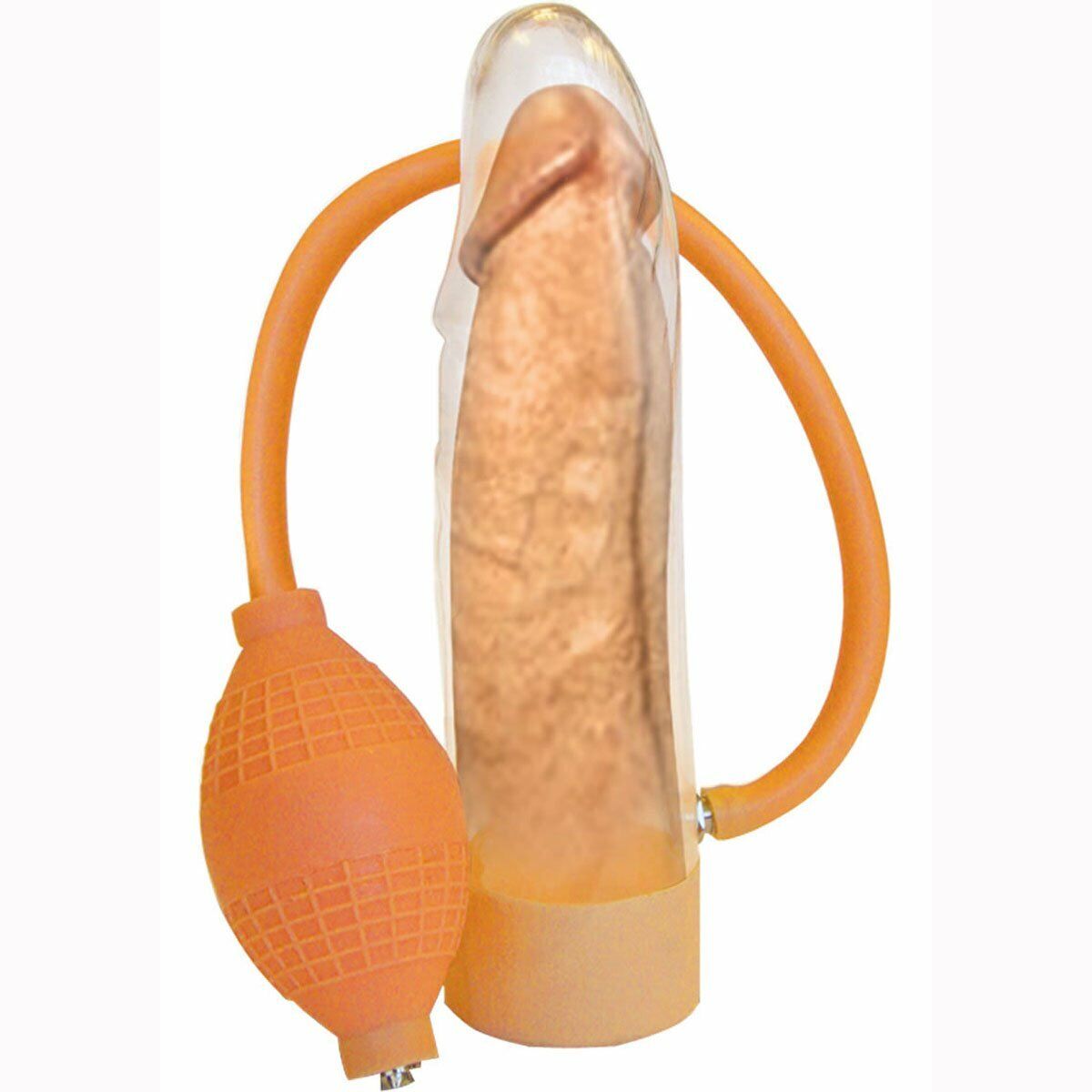 Clear Handi Penis Pump Male Erection Enhancer Cock Girth Enlarger Enlargement