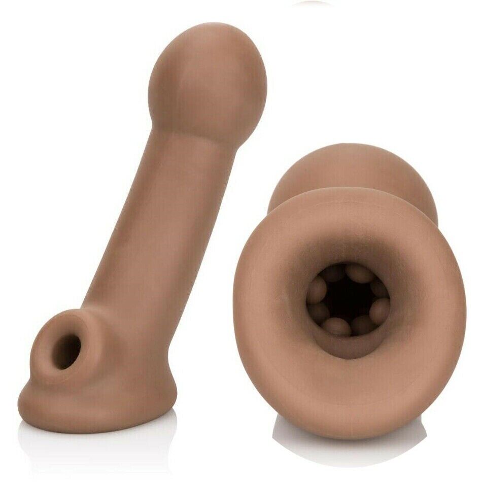 Thick Penis Extension Extender Cock Sheath Sleeve Girth Enhancer Enlarger