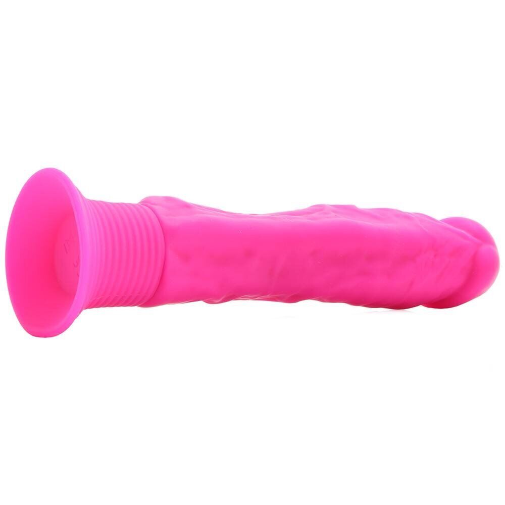 Silicone Wall Banger Realistic Dildo Vibrator Hands-free Suction Cup