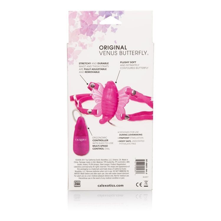 The Original Venus Butterfly Strap-on Vibe Hands Free Clit Climax Vibrator