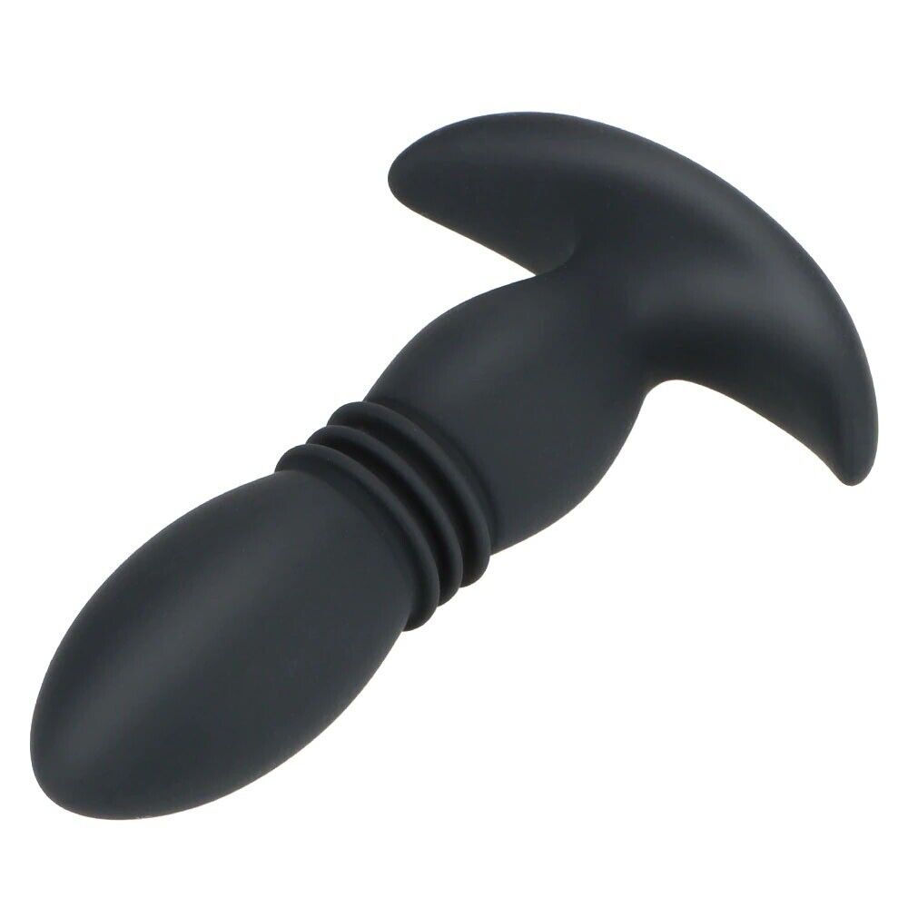 Rechargeable Wireless Remote Control Anal Vibe Butt Plug UP & DOWN Movement