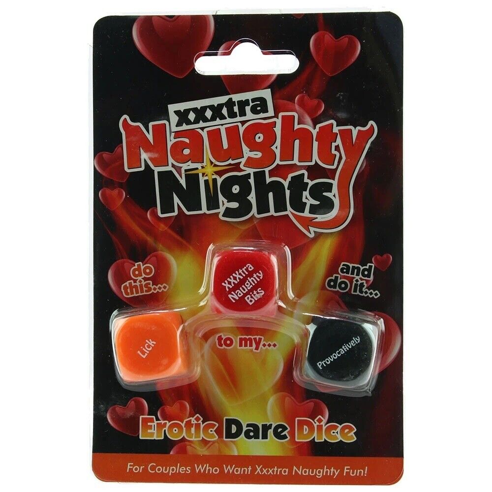 Naughty Nights XXXtra Erotic Dare Dice Couple Lover Bedroom Games