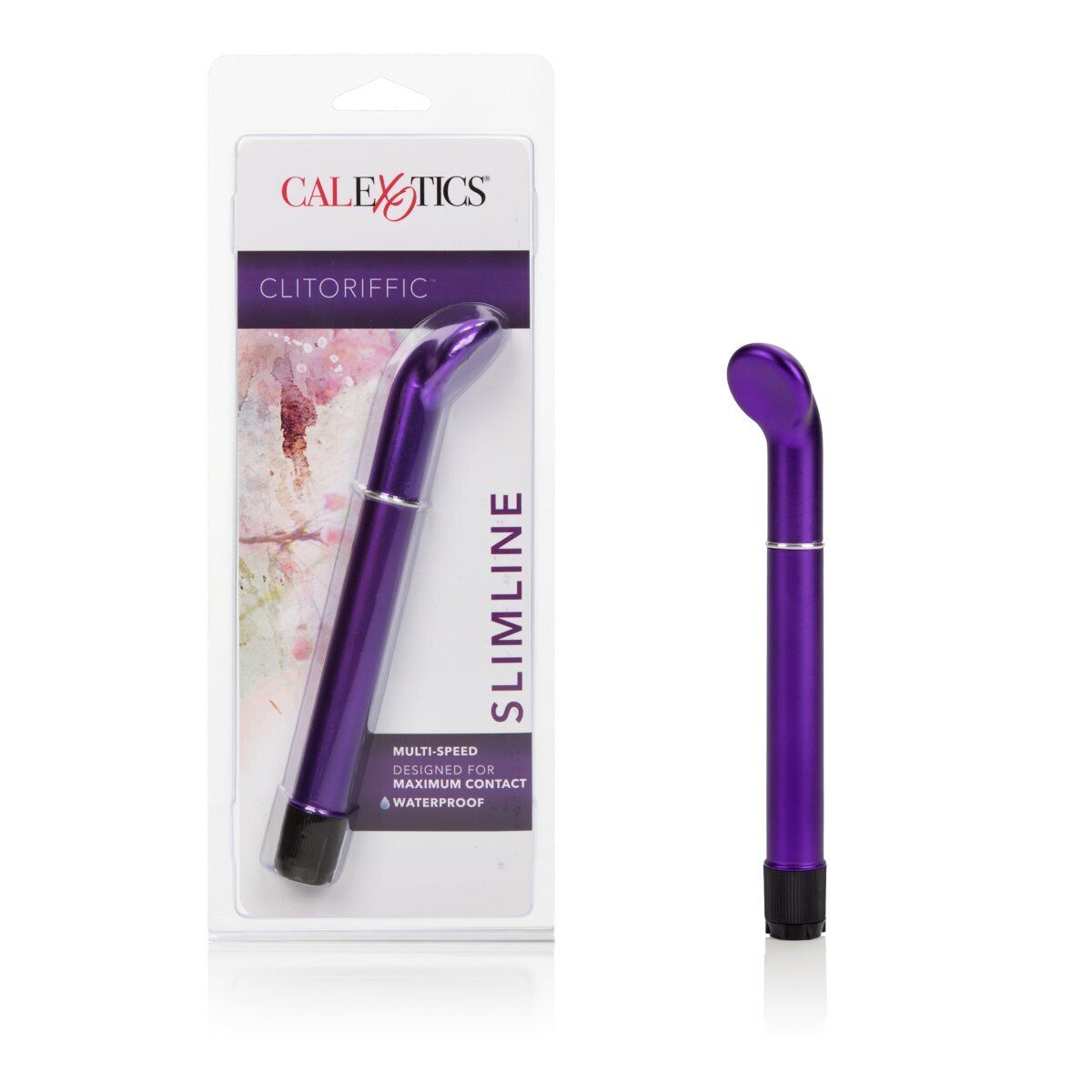 Slimline Clitoriffic Scoop Clit G-spot Vibe Vibrator Beginner Sex-toys for Women