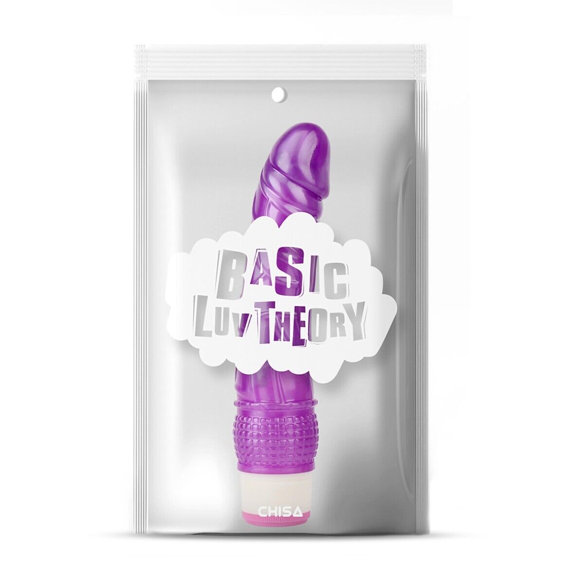 Purple Jelly Flexible Slim Realistic G Spot Anal Vibrator Dildo Massager