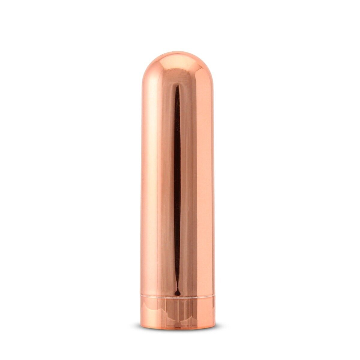 Metallic Gold Rechargeable Power Bullet Vibrator Beginner Sex Toys for Women