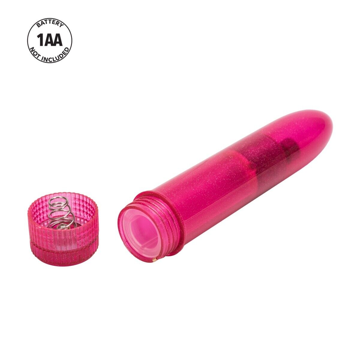 Shane's Sparkle Vibe Red Discreet Beginner Clit Anal Slim Vibrator Massager