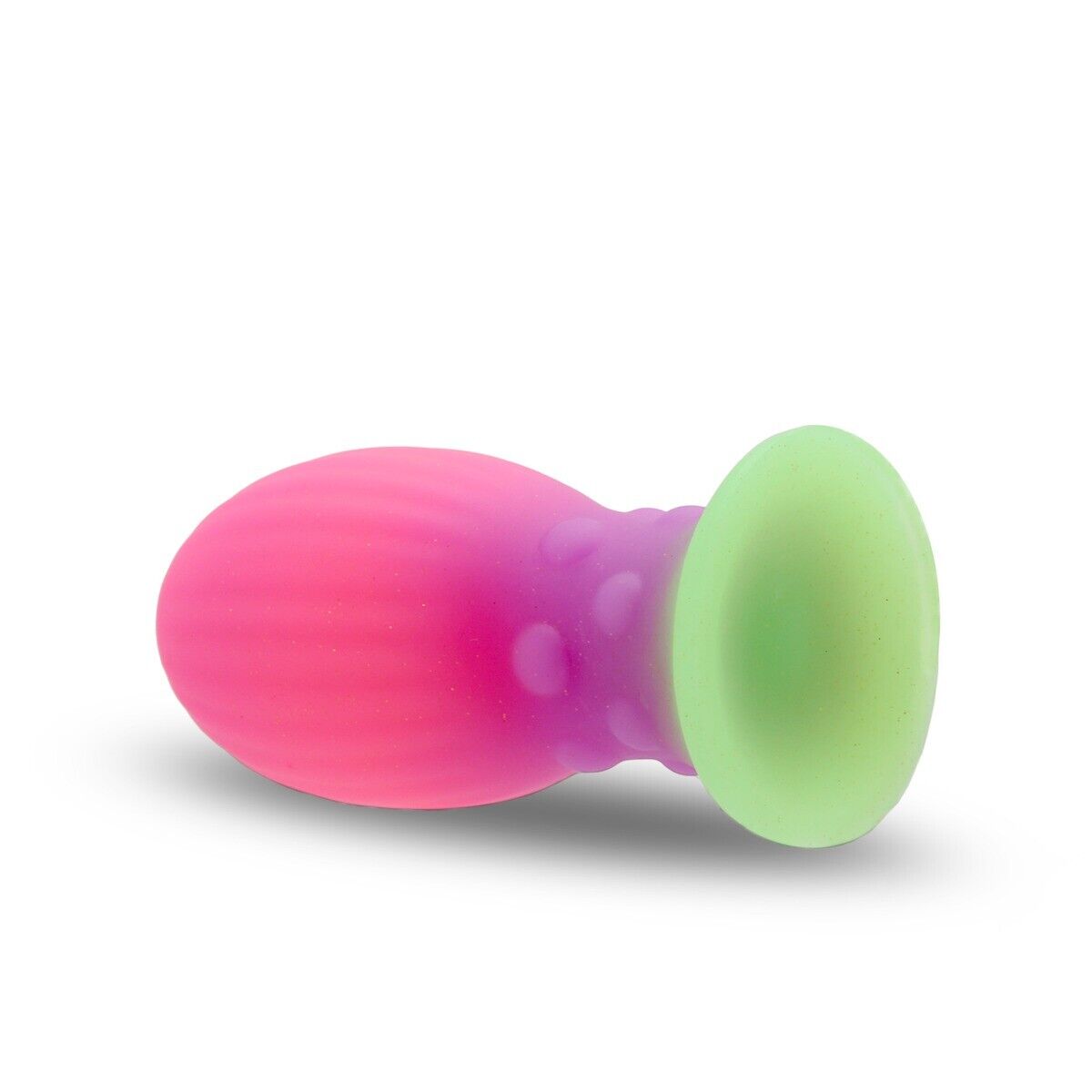 Glow in the Dark Silicone Thick Egg Anal Butt Plug Anal Stretcher Sex Toy