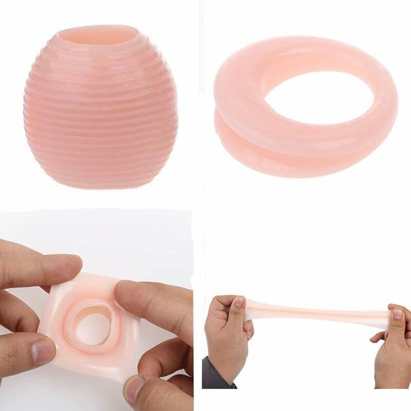 Foreskin Penis Cock Ring Prolong Delay Premature Ejaculation Erection Enhancer