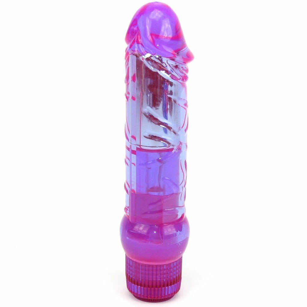 Waterproof Crystalessence Gyrating Penis Vibe Clit Anal G-spot Vibrator Dildo