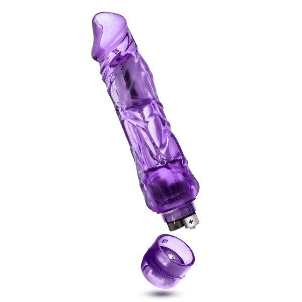 Waterproof Thick Jelly Vibrating Realistic G-spot Anal Dildo Cock Vibe Vibrator