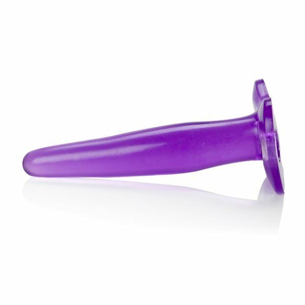 Silicone Tee Probe Soft Flexible Slim Slender Beginner Anal Sex Toy Butt Plug