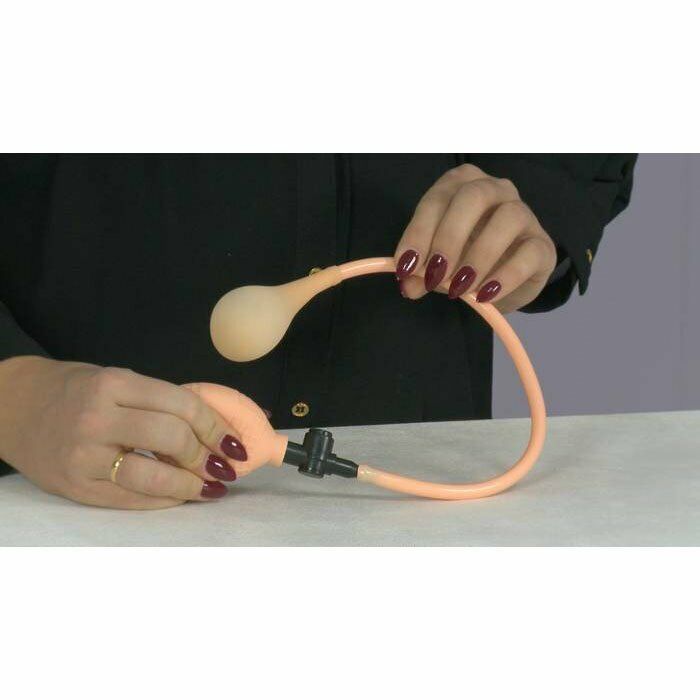 Ram Anal Balloon Pump Inflatable Expandable Anal Sex Toy Butt Plug Dildo Trainer