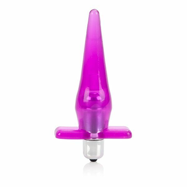 Mini Vibro Tease Slender Slim Vibrating Anal Sex Probe Butt Plug Vibe Vibrator