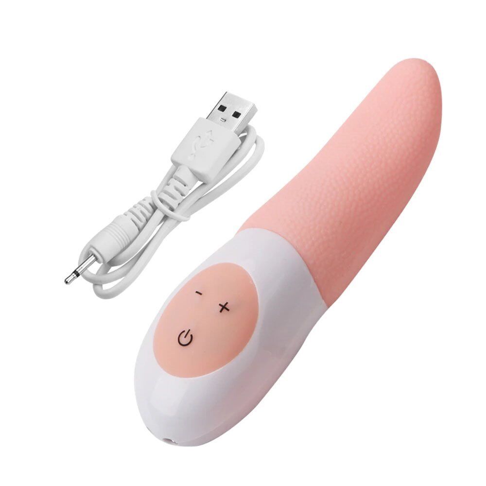 Rechargeable Flicking Tongue Orgasm Vibrator Oral Sex Toys for Women Couples