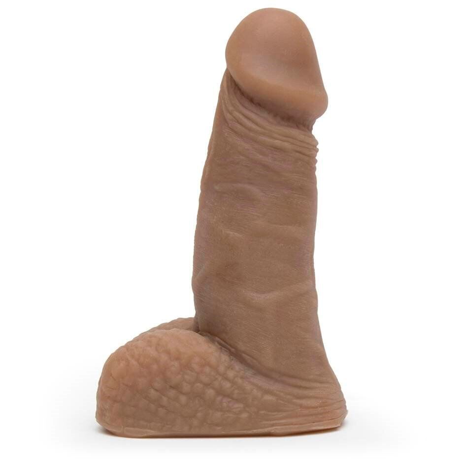 Black Packer Gear Packing Penis 5" Realistic Dildo Cock for Packing