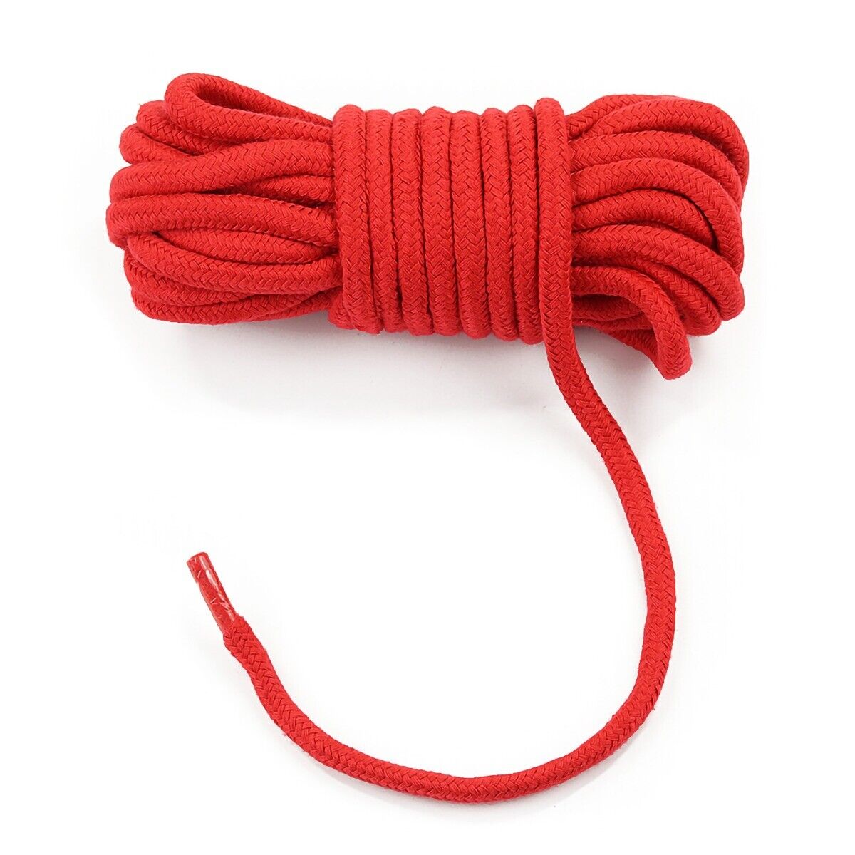 Red Cotton Fetish Fantasy Bondage Rope BDSM Restraint