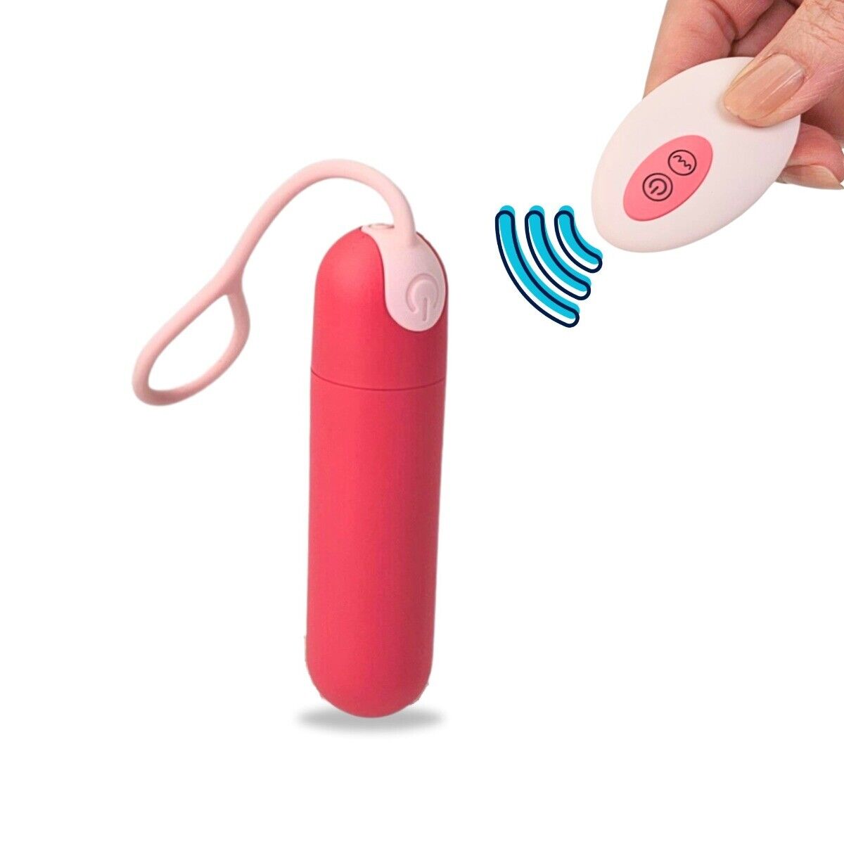 Wireless Remote Vibrating Bullet Vibrator Beginner Sex Toys for Women Couples