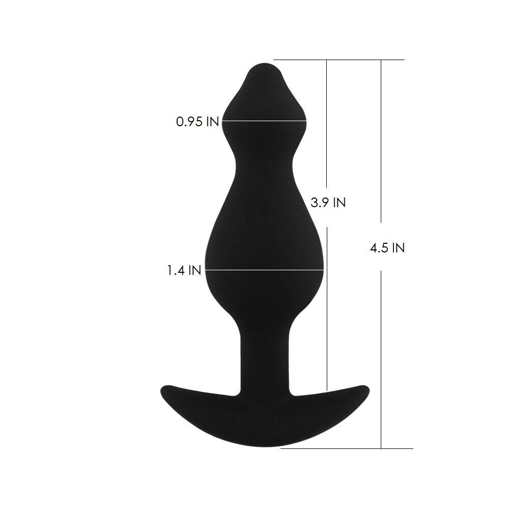 Wearable Silicone Anal Beads Butt Plug Anal Training Sex Toys for Couples