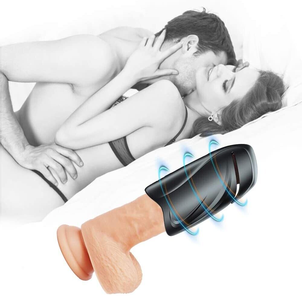 Vibrating Male Masturbator Endurance Exercise Penis Stamina Trainer Sex Toys