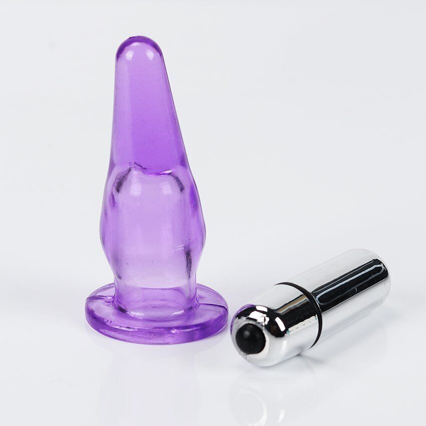 Vibrating Butt Anal Plug Vibrator Beginner Anal Sex Toys for Couples Women