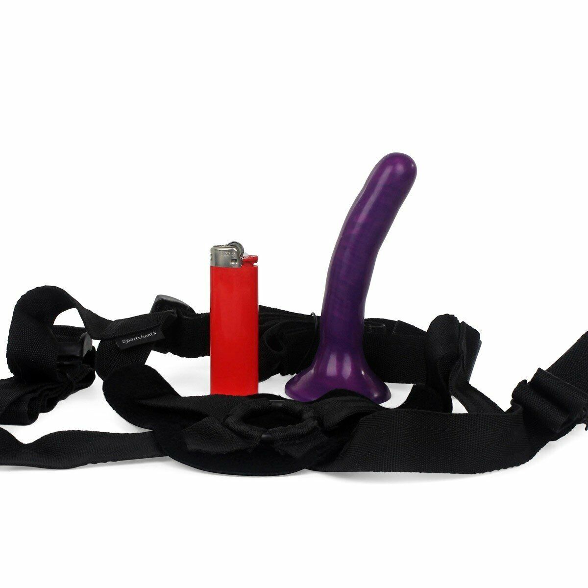 Sportsheets New Cummers Strap On Kit Harness G-spot Anal Dildo Beginner Sex Toy