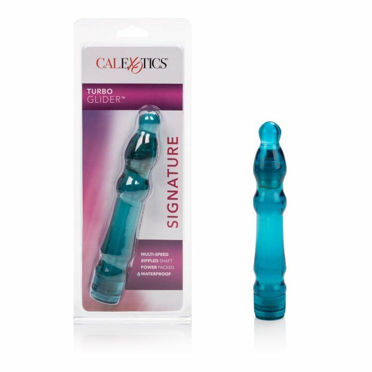 Waterproof Turbo Glider Beginner Anal Clit G-spot Orgasm Vibrator Vibe Sex Toy