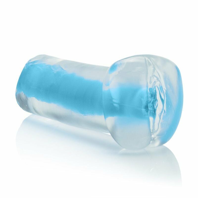 Jelly Cock Stroker Sleeve Pocket Pussy Discreet Travel Male Masturbators Sex-toy