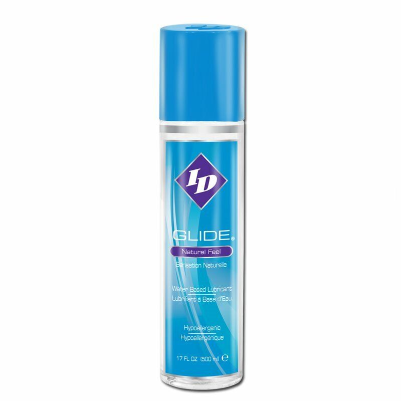 ID Glide Personal Lubricant Water-based Massage Lube 17 oz Bottle 500 ml