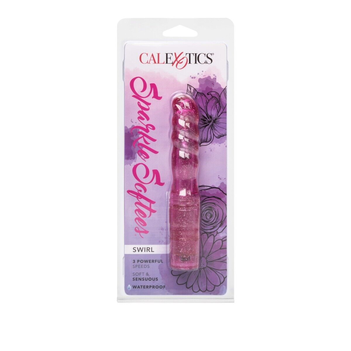 Sparkle Soft Jelly Clitoral Anal G-spot Vibrator Vibe Dildo Dong Butt Plug