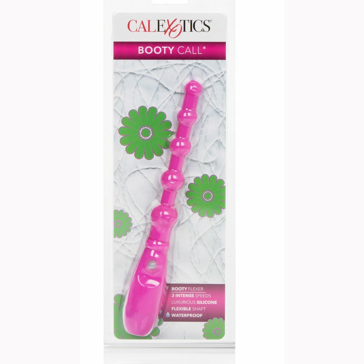 Booty Call Booty Flexer Beaded Silicone Anal Vibe Vibrator Beginner Anal Sex Toy