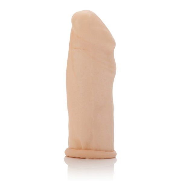 Latex Male Penis Extension Extender Sleeve Add 4" Cock Length Enhancer Enlarger