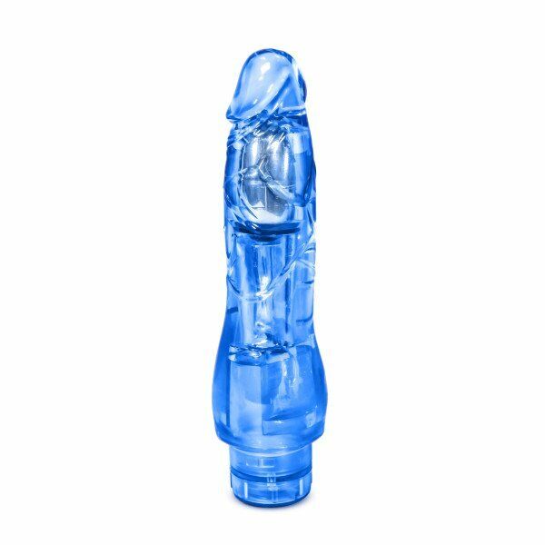 Waterproof Thick Jelly Realistic Vibrating Dildo Cock Vibe G-spot Anal Vibrator