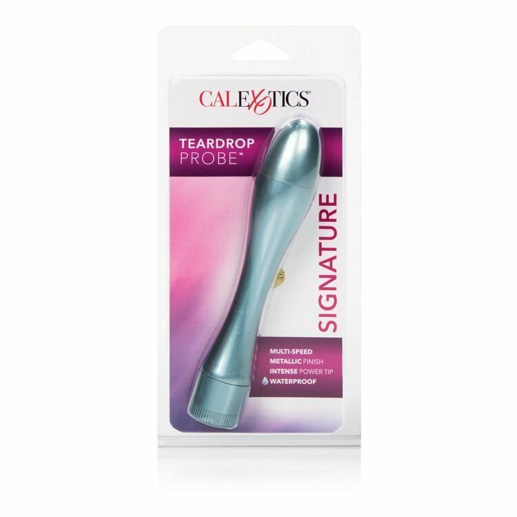 Smooth Slender Anal Clit G-spot Vibrator Massager Vibe Couple Foreplay Sex Toy