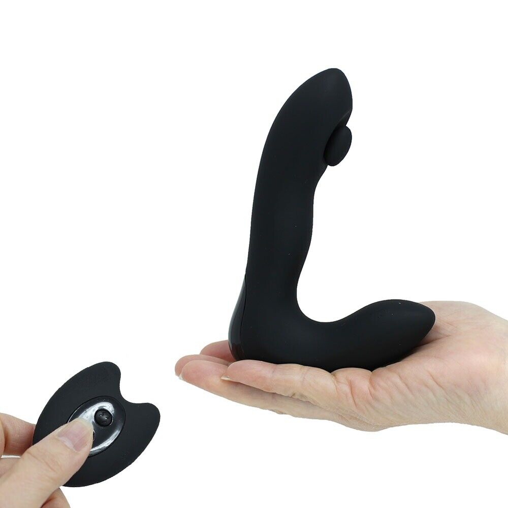 Wireless Remote Control Thumping Vibrating Prostate Massager Anal Stimulator