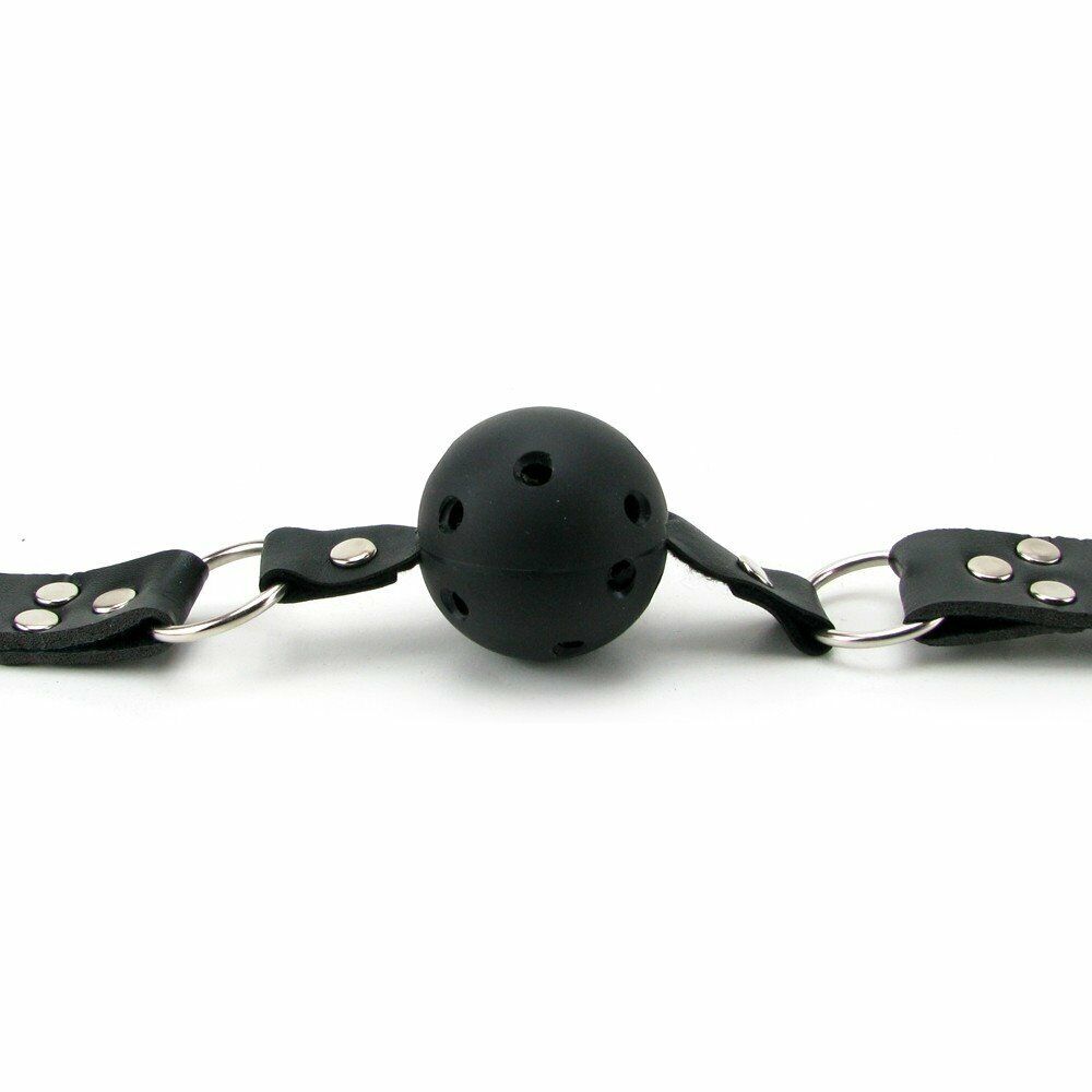 Fetish Fantasy Breathable Ball Gag Adjustable Straps SM Bondage Sex Toys